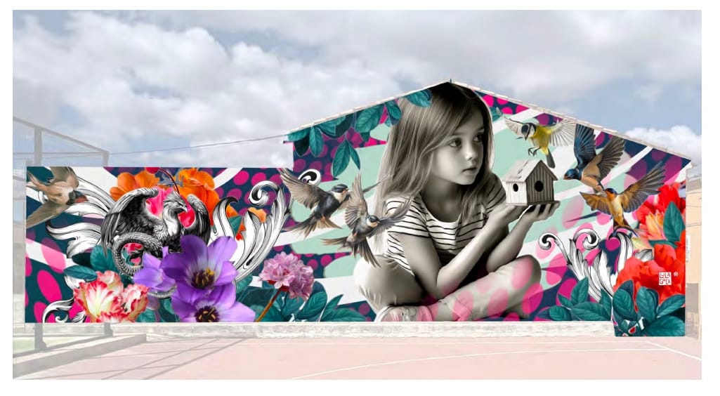 Boceto Mural Lula